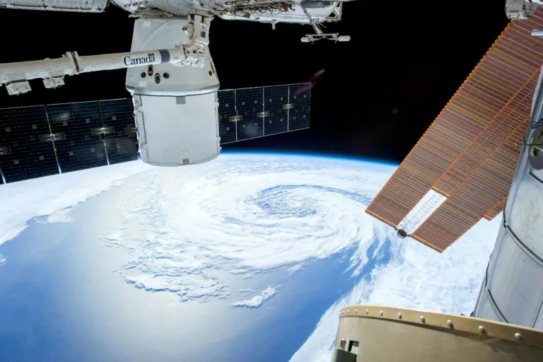 satellite view of earth